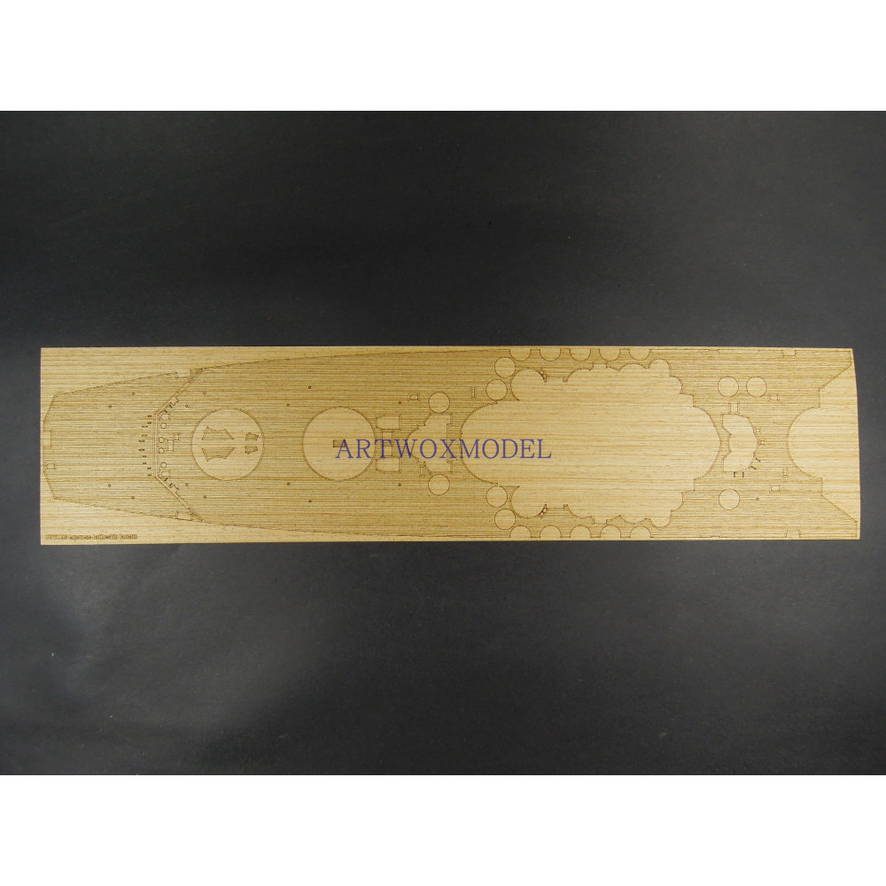 Wooden deck - Yamato 2013 release (Tamiya 78030) 1/350 ArtWox AW10096 