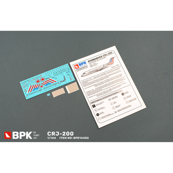 Bombardier CRJ-200 1/144 BPK 14402