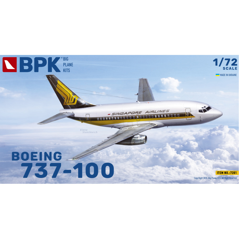 Boeing 737-100 1/72 BPK 7201