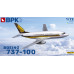 Boeing 737-100 1/72 BPK 7201