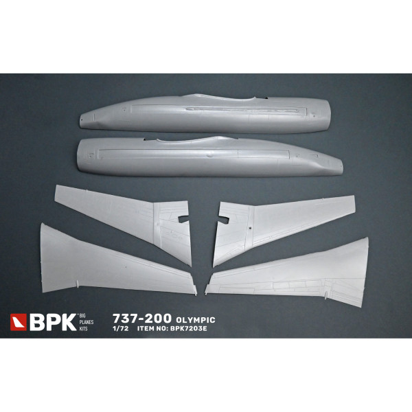 Boeing 737-200 Olympic 1/72 BPK 7203