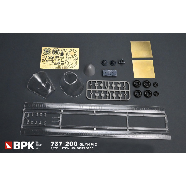 Boeing 737-200 Olympic 1/72 BPK 7203