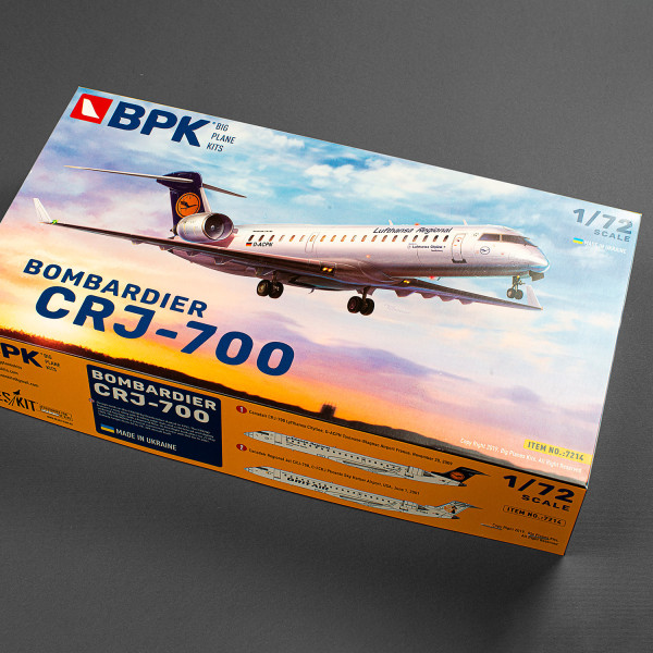 Bombardier CRJ 700 LUFTHANSA/BRIT AIR 1/72 BPK 7214