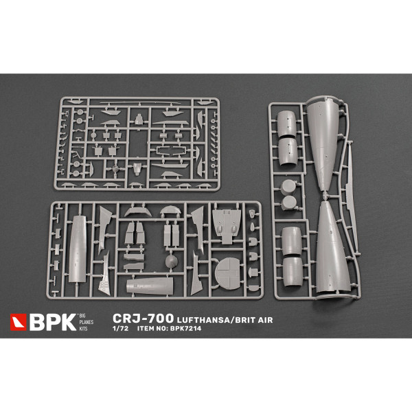 Bombardier CRJ 700 LUFTHANSA/BRIT AIR 1/72 BPK 7214