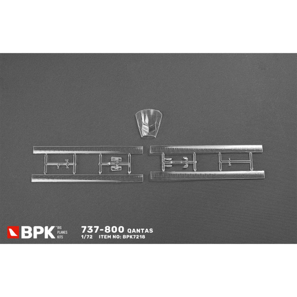 Boeing 737-800 QANTAS 1/72 BPK 7218