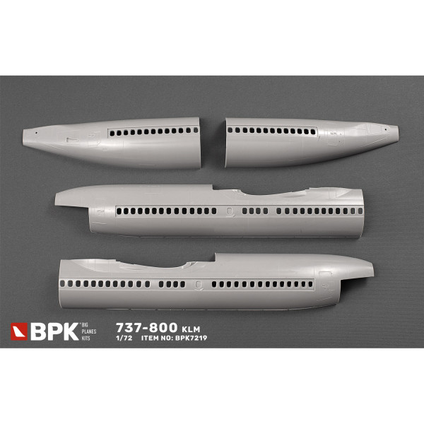 Boeing 737-800 KLM 1/72 BPK 7219