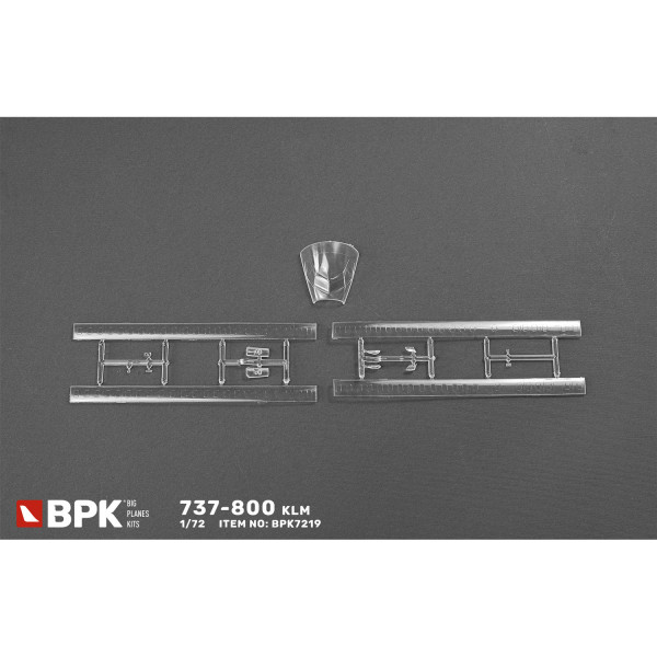 Boeing 737-800 KLM 1/72 BPK 7219