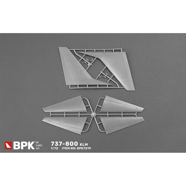 Boeing 737-800 KLM 1/72 BPK 7219