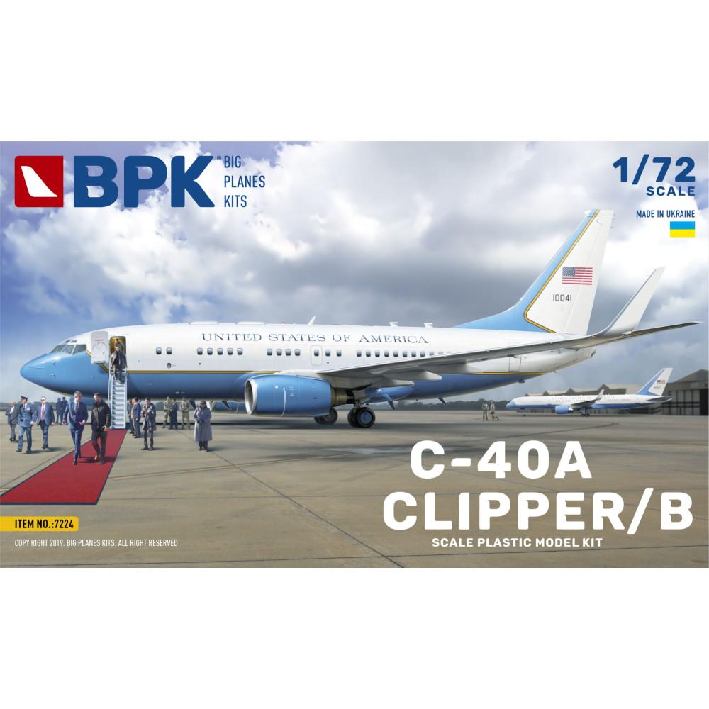 C-40A CLIPPER/B 1/72 BPK 7224