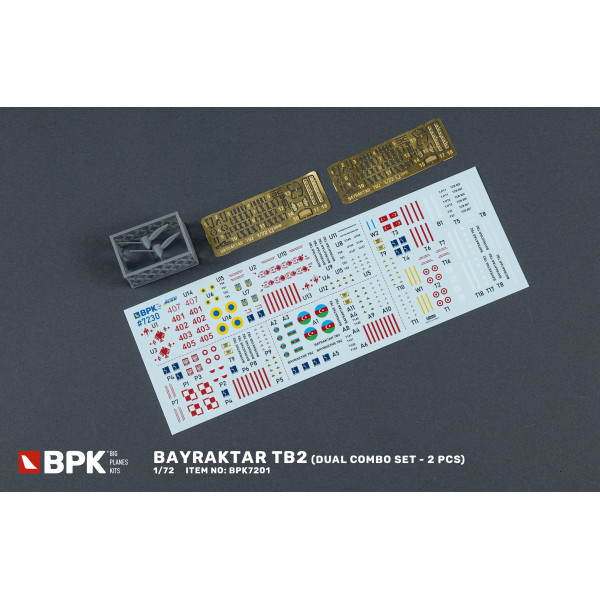 Baykar TB2 dual combo set 1/72 BPK 7230
