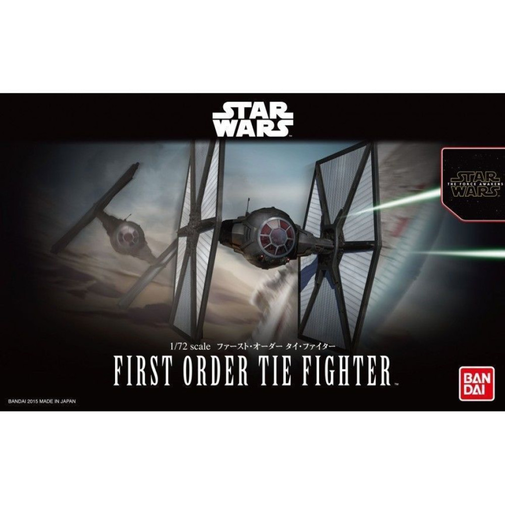 First Order Tie Fighter  1/72 Bandai Star Wars 032182