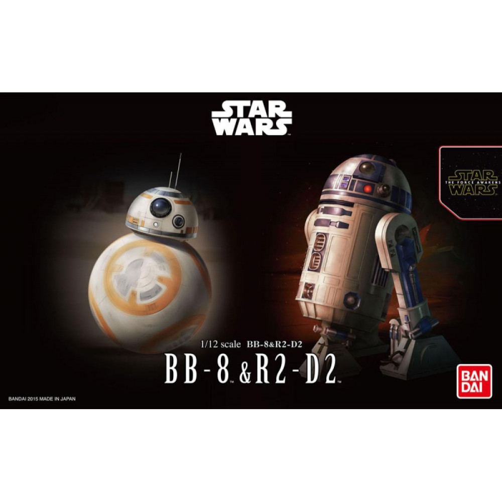 BB-8 R2-D2  1/12 Bandai Star Wars 03220