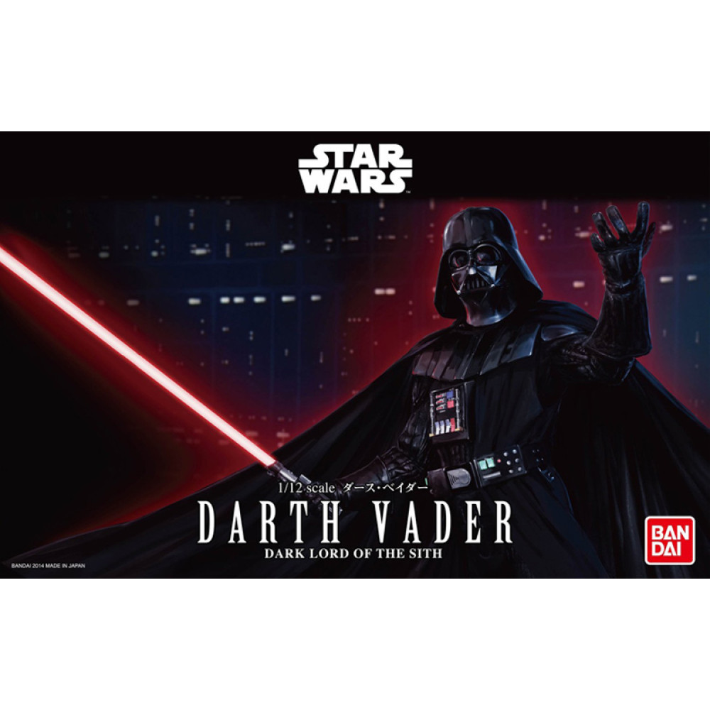  Darth Vader (Plastic Model Kit) 1/12 Bandai Star Wars  191408