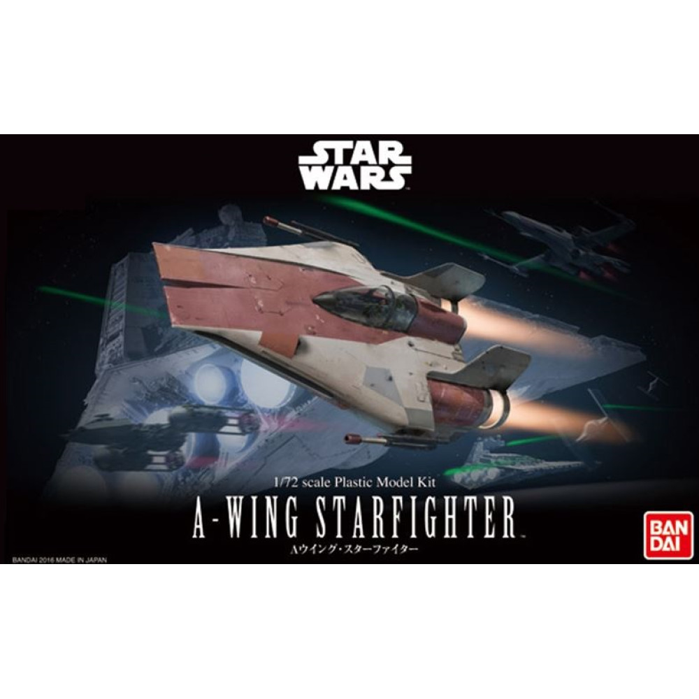 A-Wing Fighter  1/72 Bandai Star Wars 206320