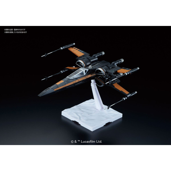 Poe's X-Wing Fighter (Plastic Model Kit) 1/72 Bandai Star Wars  210500