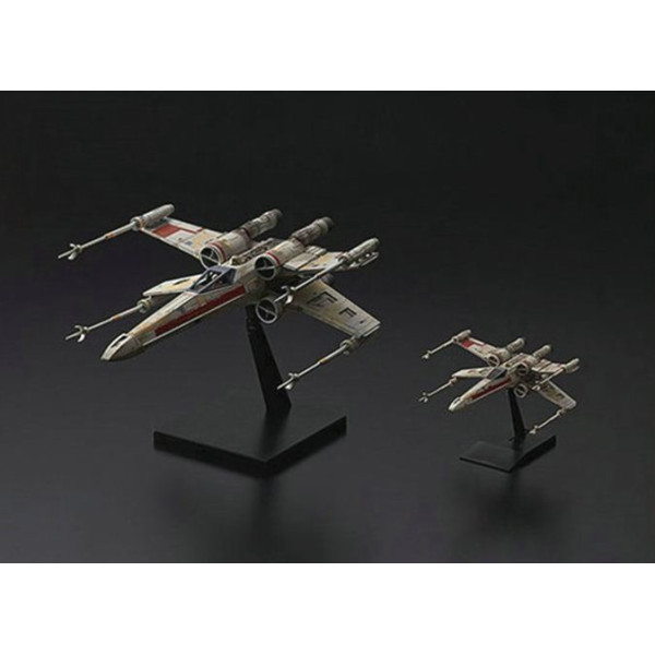 Red Squadron X-Wing Starfighter Special Set with 1/144 & 1/72 Bandai 210522