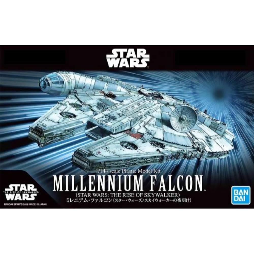MILLENNIUM FALCON ( THE RISE OF SKYWALKER ) 1/144 Bandai 58195