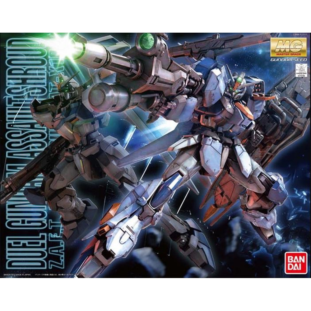 Z.A.F.T. Mobile Suit GAT-X102 MG Duel Gundam Assaultshroud 1/100 Bandai Gundam 75299