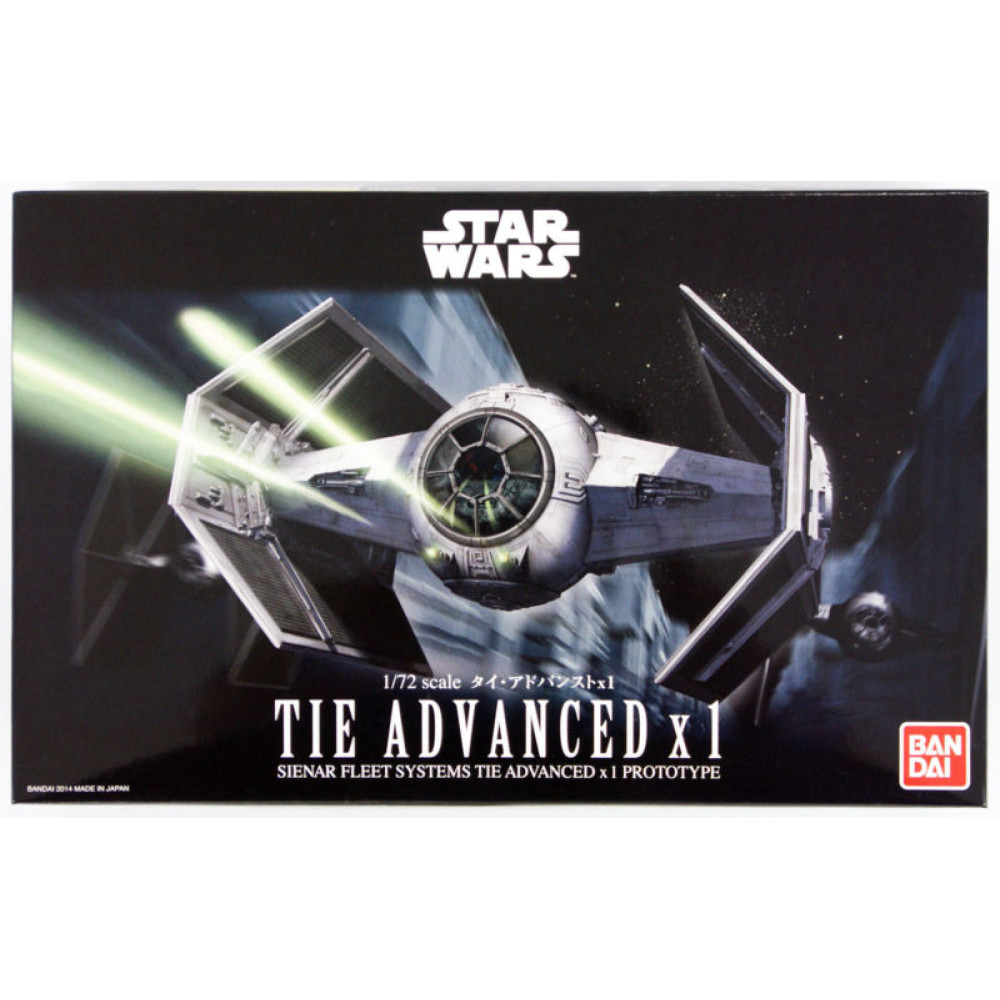 Tie Advanced X1  1/72 Bandai Star Wars 914071