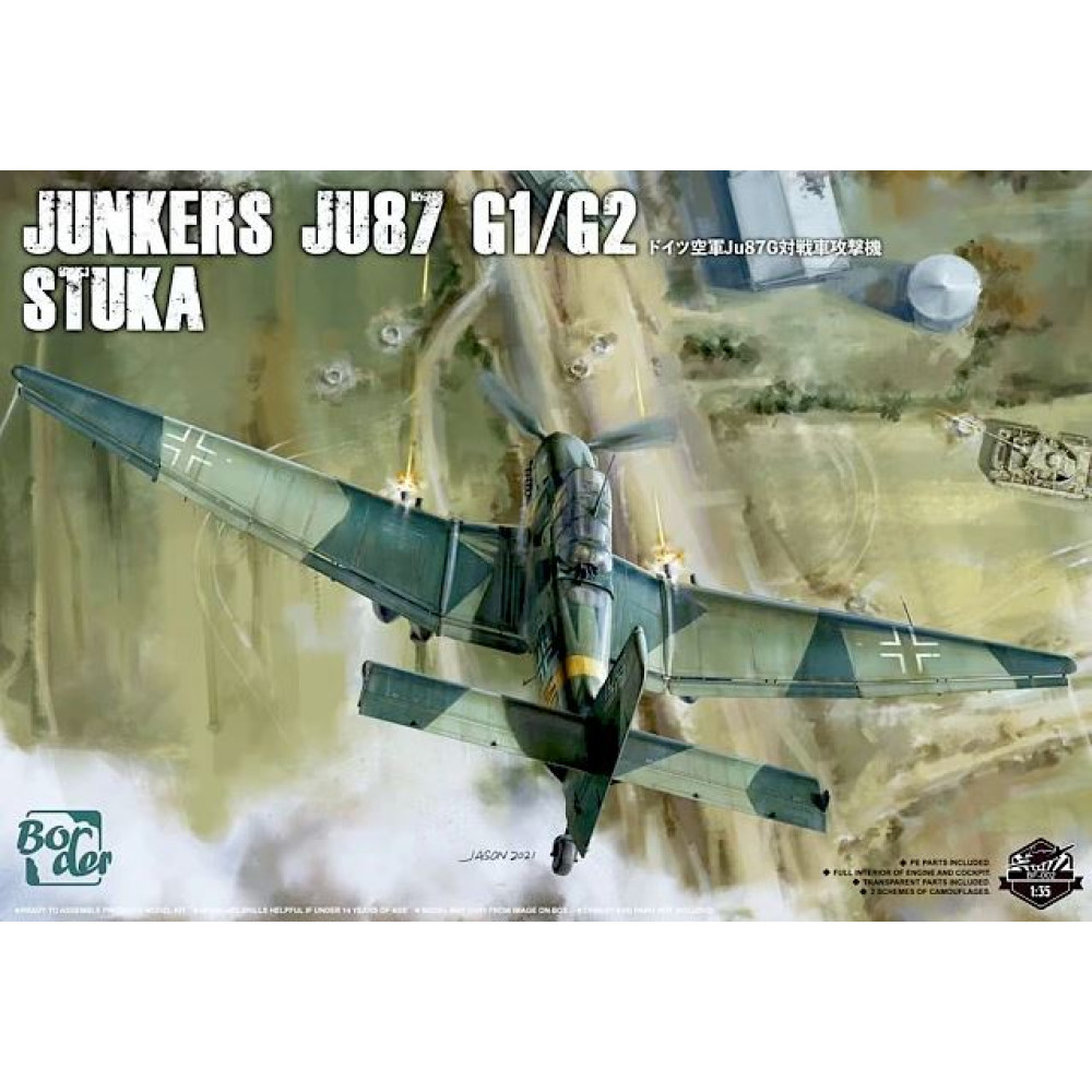 Junkers Ju87 G1/G2 Stuka 1/35 Border model BF-002