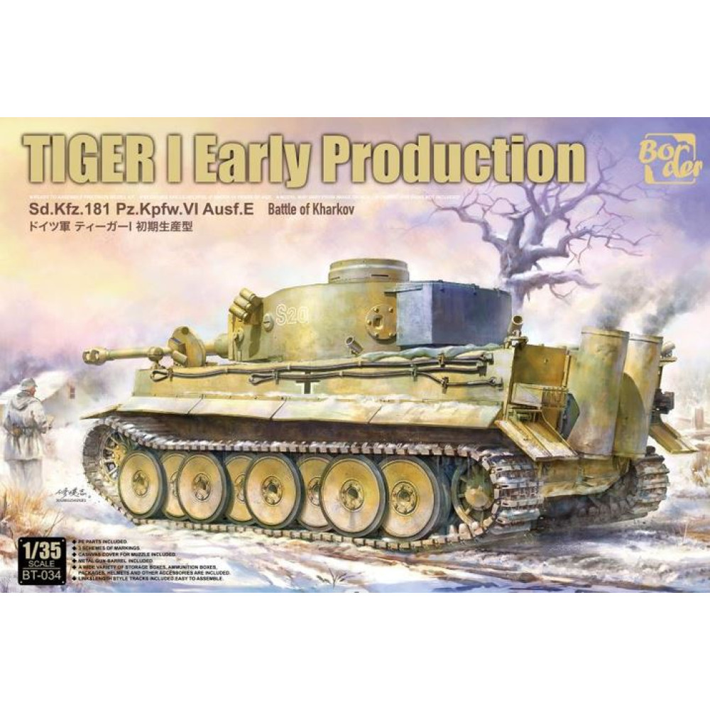 Tiger I Early Production "Battle Of Kharkov" 1/35 Border model BT-034