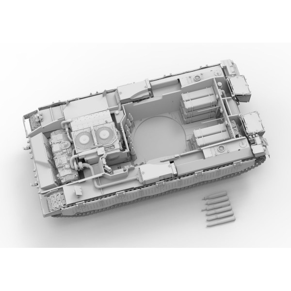 Israel Merkava Mk.2D W/ Full Interior & Workable Tracks  1/35 Border model BT-037