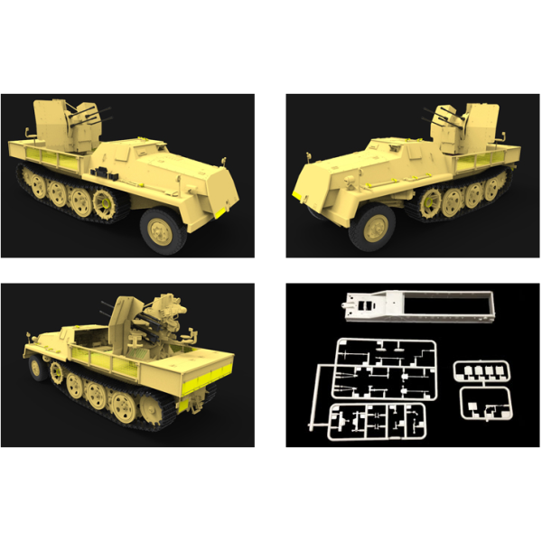 sWS w/2cm Flakviering 38   1/35 Bronco Models 35213