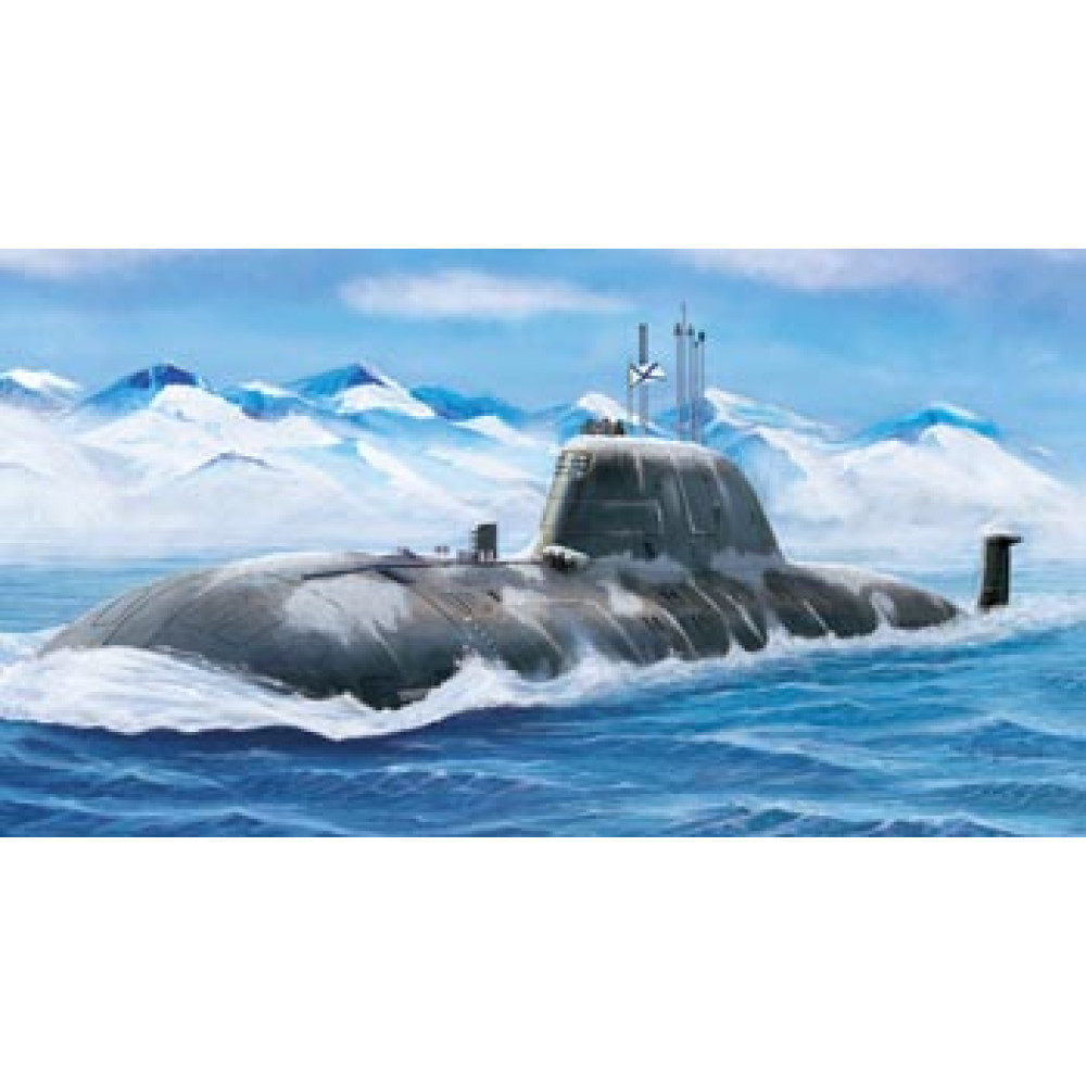 Akula II Class Attack Submarine - K-335 Giepard 1/350 Bronco NB5020