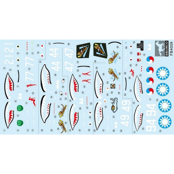 Curtiss Hawk 81-A2 AVG (Special Edition)  1/48 Bronco Models FB4009