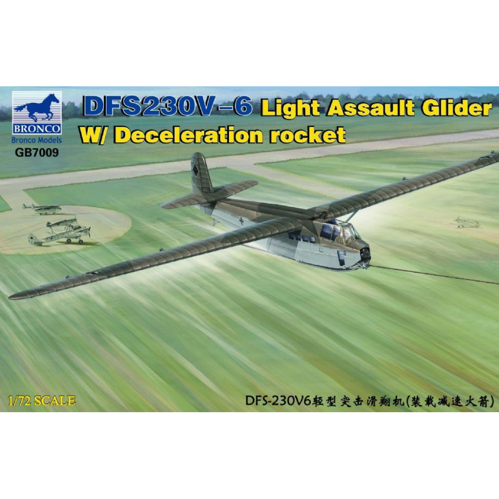 DFS230V-6 Light Assault Glider W/ Deceleration rocket 1/72 Bronco Models GB7009
