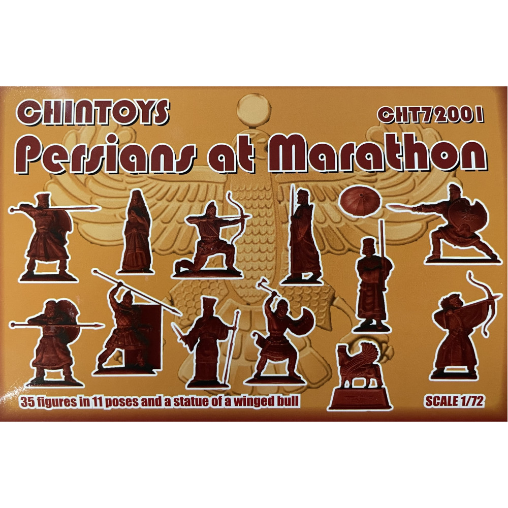 Persians at Marathon (35 figures, 11 poses)  1/72 CHINTOYS 72001