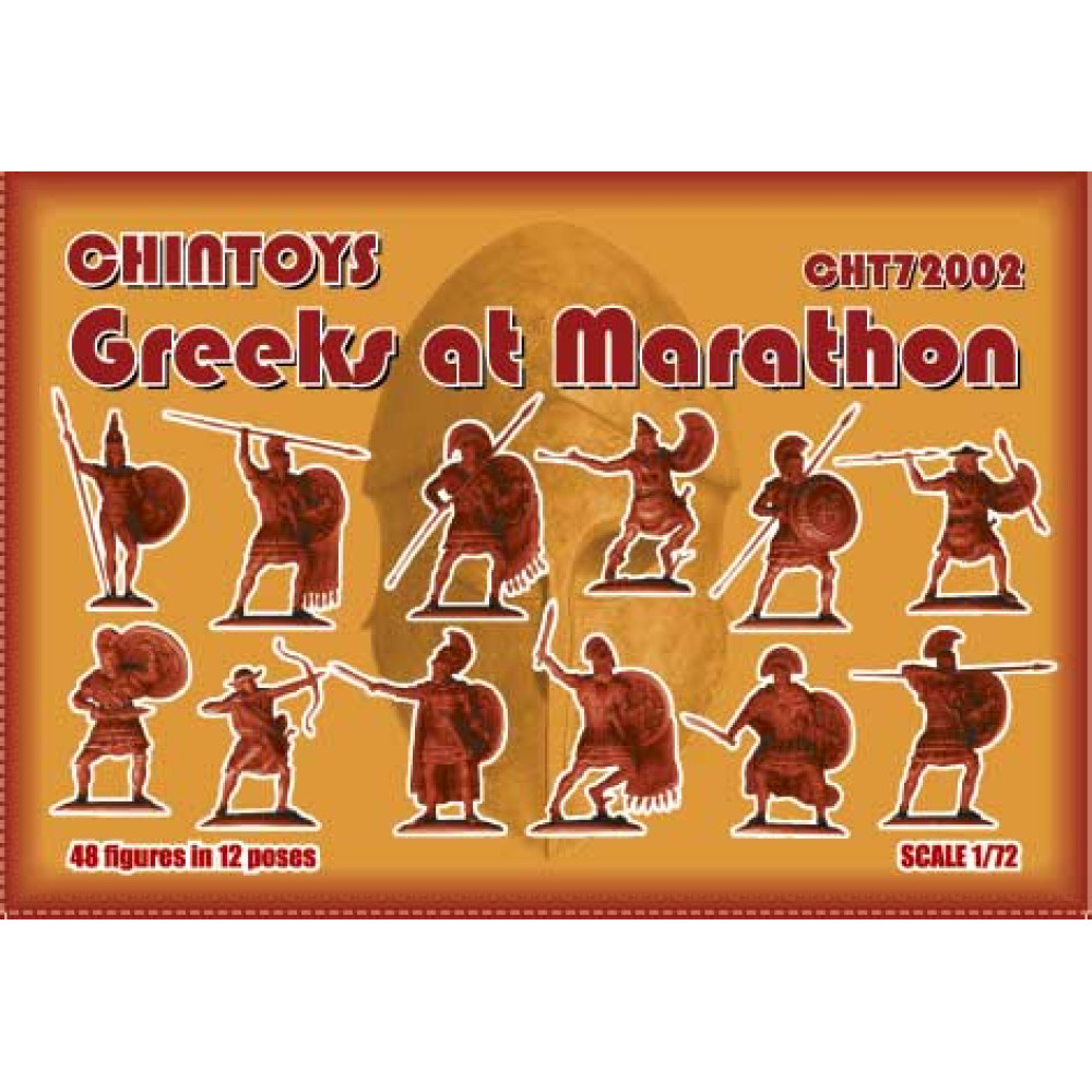 Greeks at Marathon (48 figures, 12 poses)   1/72 CHINTOYS 72002