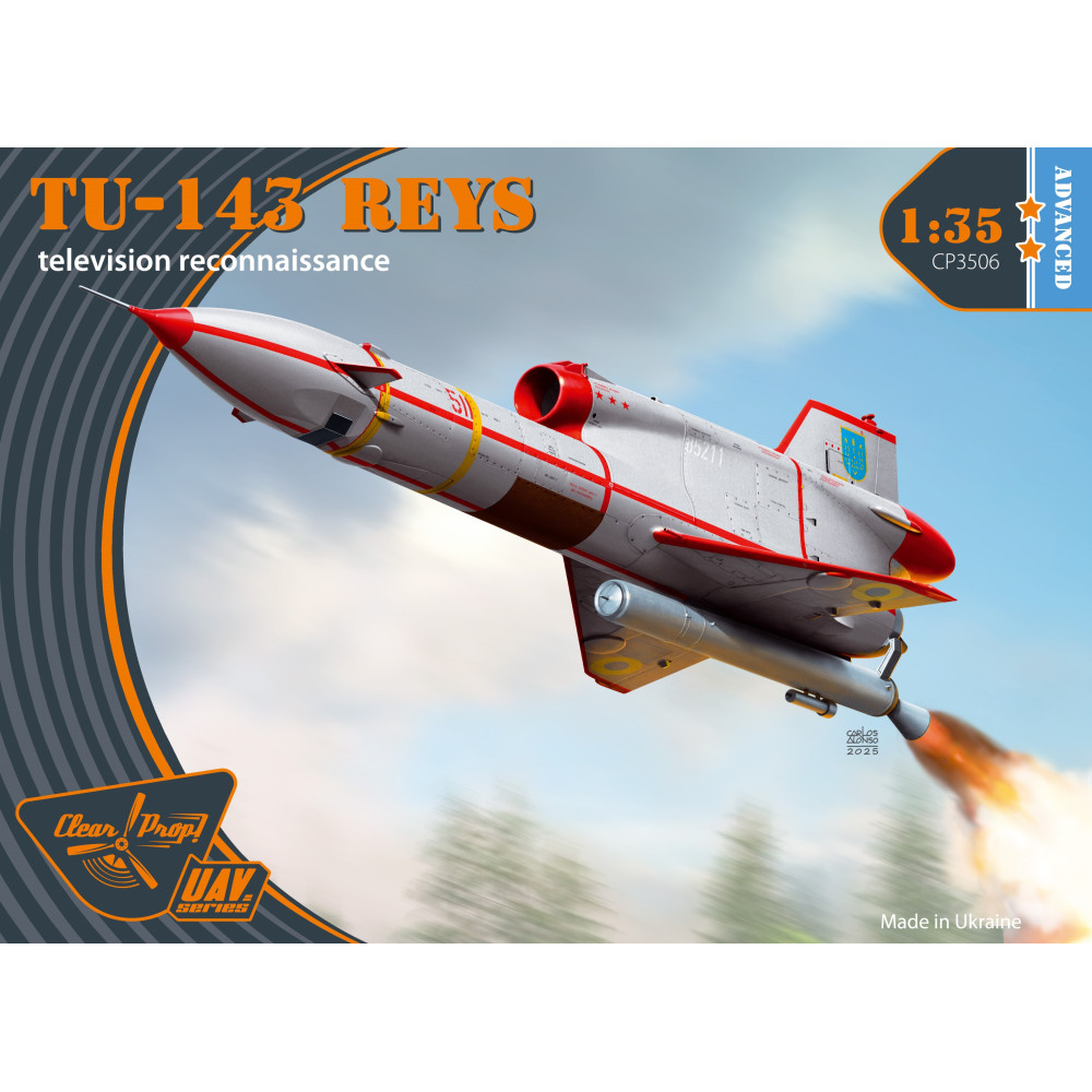 Tu-143 Reys television reconnaissance 1/35 Clear Prop 3506