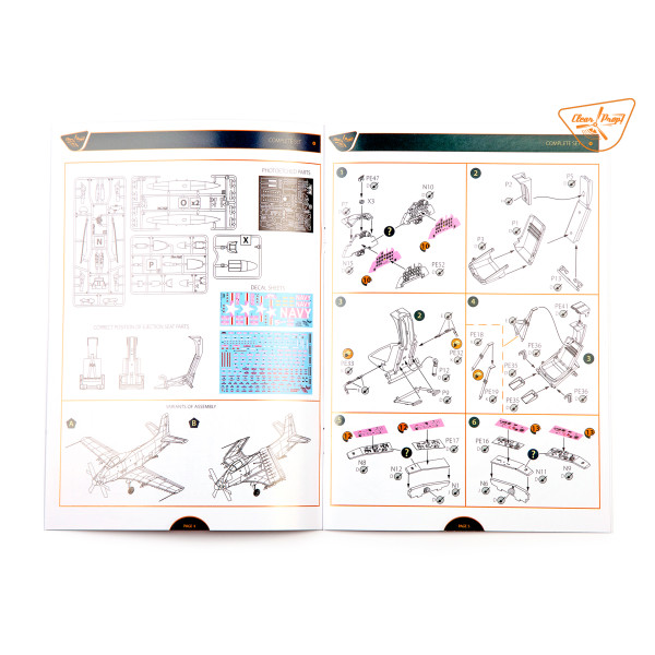A2D-1 Skyshark 1/48 Clear Prop 4801