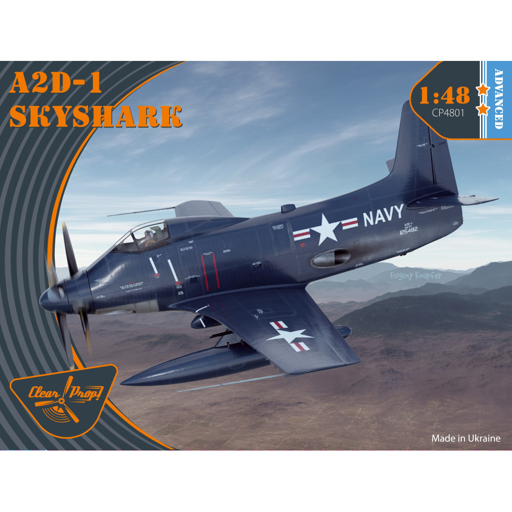 A2D-1 Skyshark 1/48 Clear Prop 4801