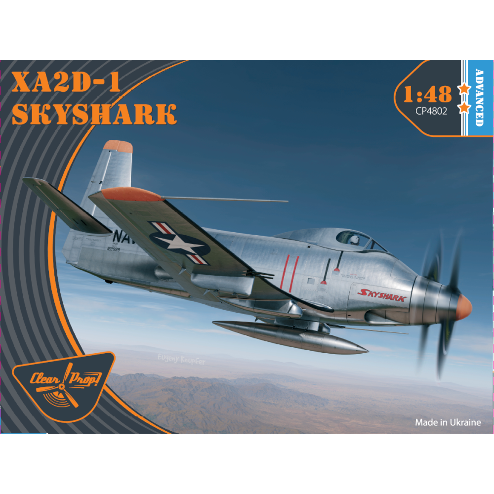 XA2D-1 Skyshark 1/48 Clear Prop 4802