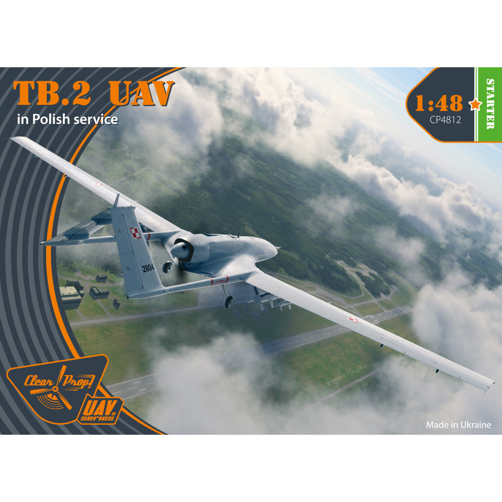 TB.2 UAV in Polish service  STARTER KIT 1/48 Clear Prop 4812