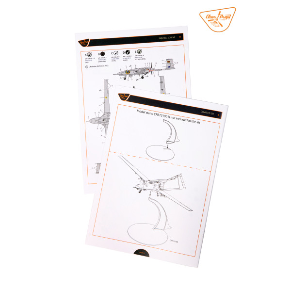 TB.2 UAV in Polish service  STARTER KIT 1/48 Clear Prop 4812