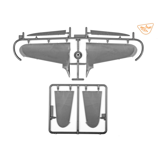 I-16 type 5 (in the sky of China) STARTER KIT 1/48 Clear Prop 4813