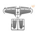 I-16 type 5 (in the sky of China) STARTER KIT 1/48 Clear Prop 4813
