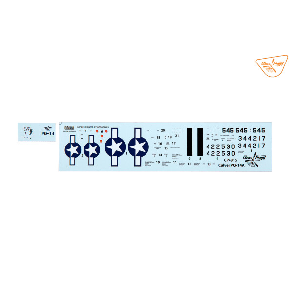 Culver PQ-14A (Starter kit) 1/48 Clear Prop 4815