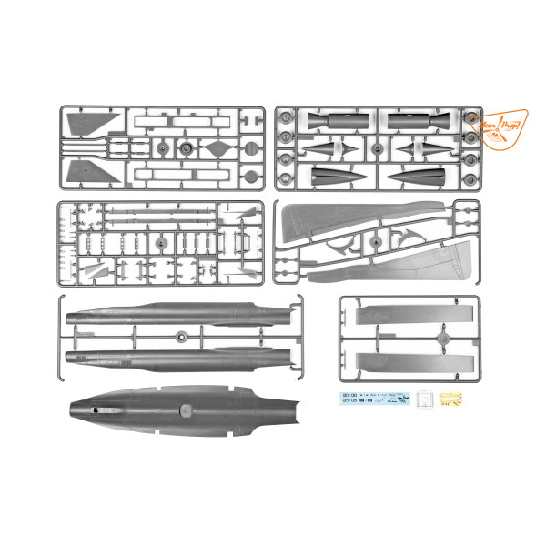 D-21A Drone Advanced kit  1/48 Clear Prop 4819