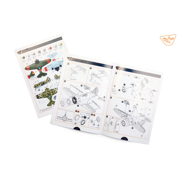 I-16 type 5 (in the sky of Spain early version)  1/48 Clear Prop 4821