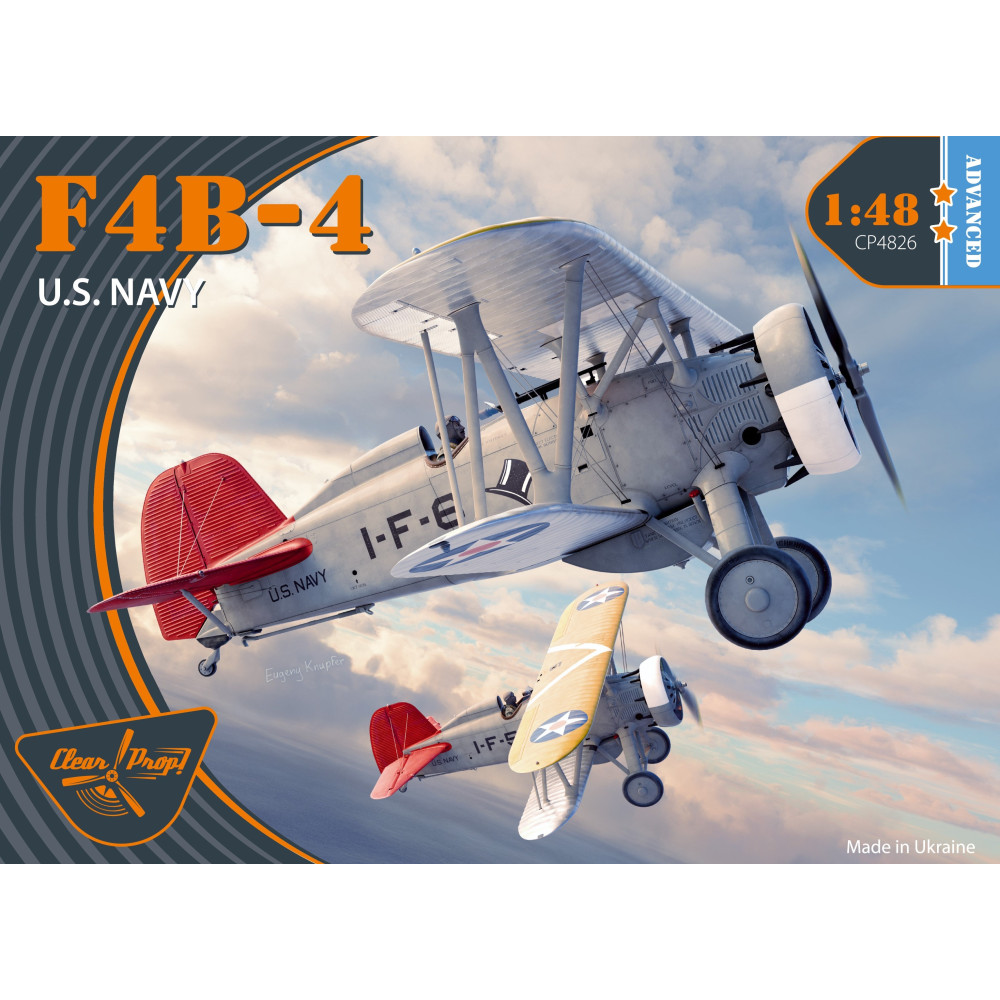 Збірна модель - F4B-4 ВМС США 1/48 Clear Prop 4826
