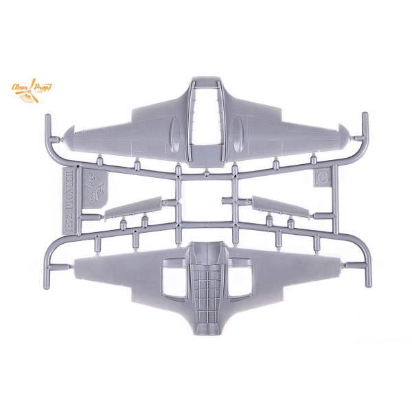 Літак Gloster E28 / 39 Pioneer expert kit 1/72 Clear Prop 72001