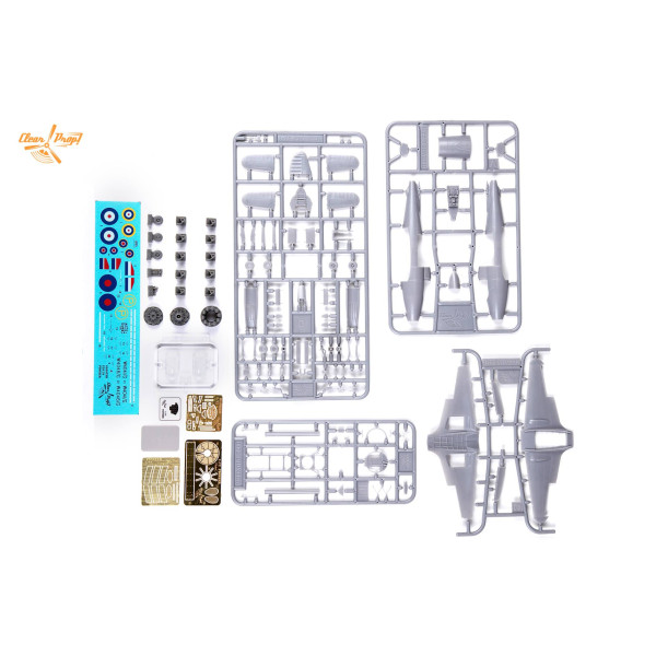 Літак Gloster E28 / 39 Pioneer expert kit 1/72 Clear Prop 72001