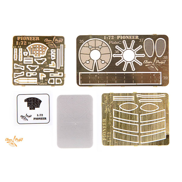 Літак Gloster E28 / 39 Pioneer expert kit 1/72 Clear Prop 72001