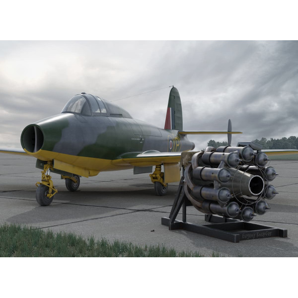 Літак Gloster E28 / 39 Pioneer expert kit 1/72 Clear Prop 72001