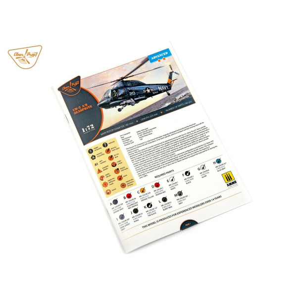  Kaman UH-2A/B Seasprite Clear Prop 72002