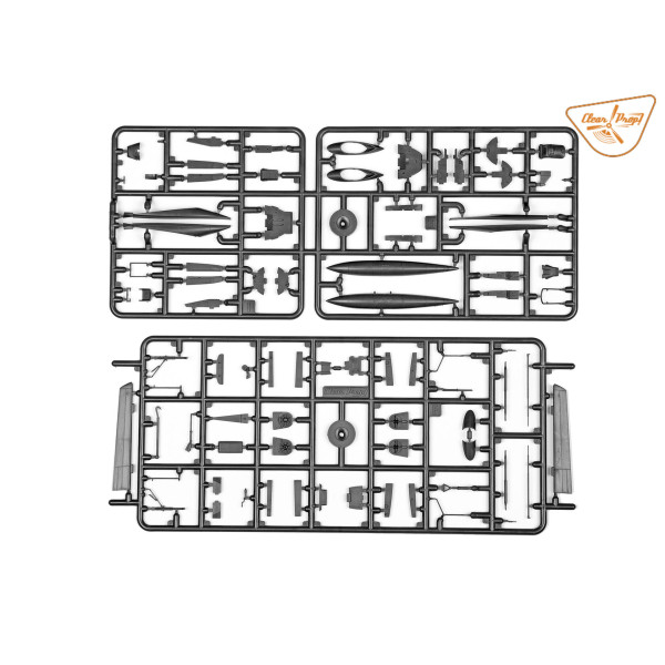 XA2D-1 Skyshark 1/72 Clear Prop 72005